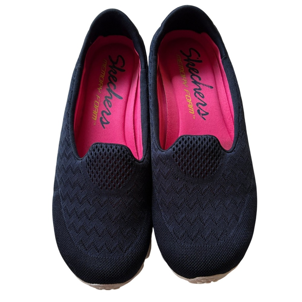 Skechers GO Walk Slip On Comfort Walking Shoes Knit Navy  Memory Foam